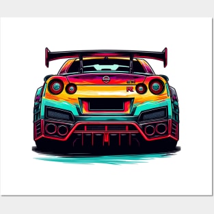 Nissan GT-R Posters and Art